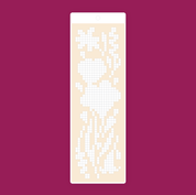 Spring Flowers Bookmark