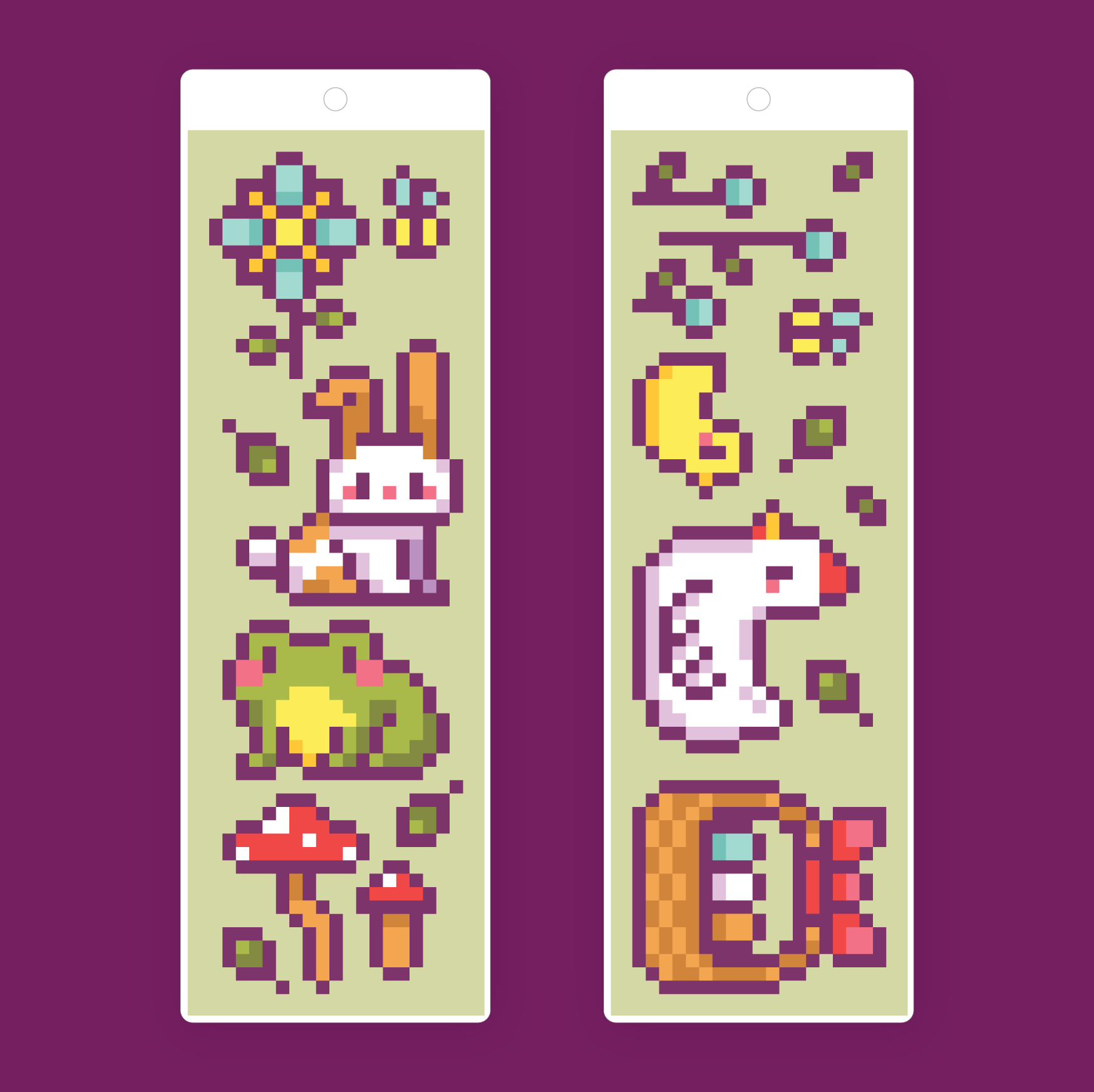 Cottagecore Bookmark Set