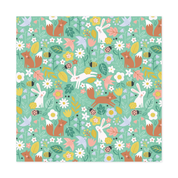 Bunnies and Foxes Floral