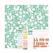 Bunnies and Foxes Floral