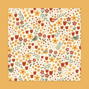 Ditsy Bird Print