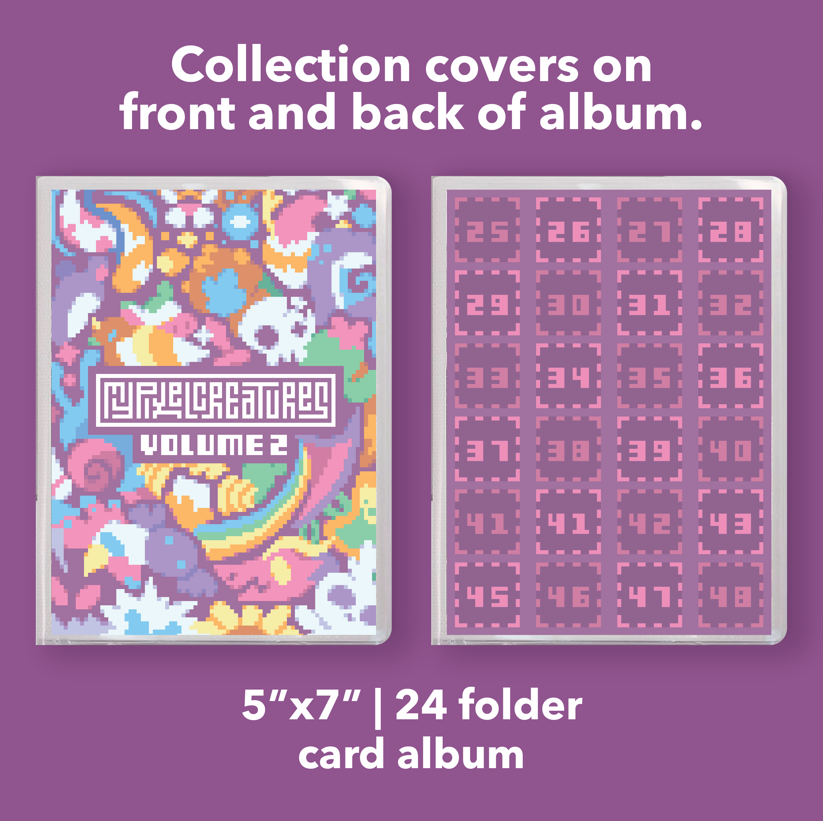 MyPixelCreatures Collectible Card Album Volume 2