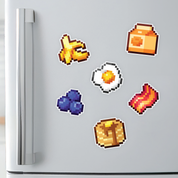 Breakfast Mini Magnets