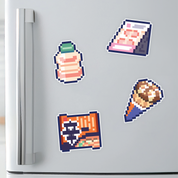 Convenience Store Mini Magnets