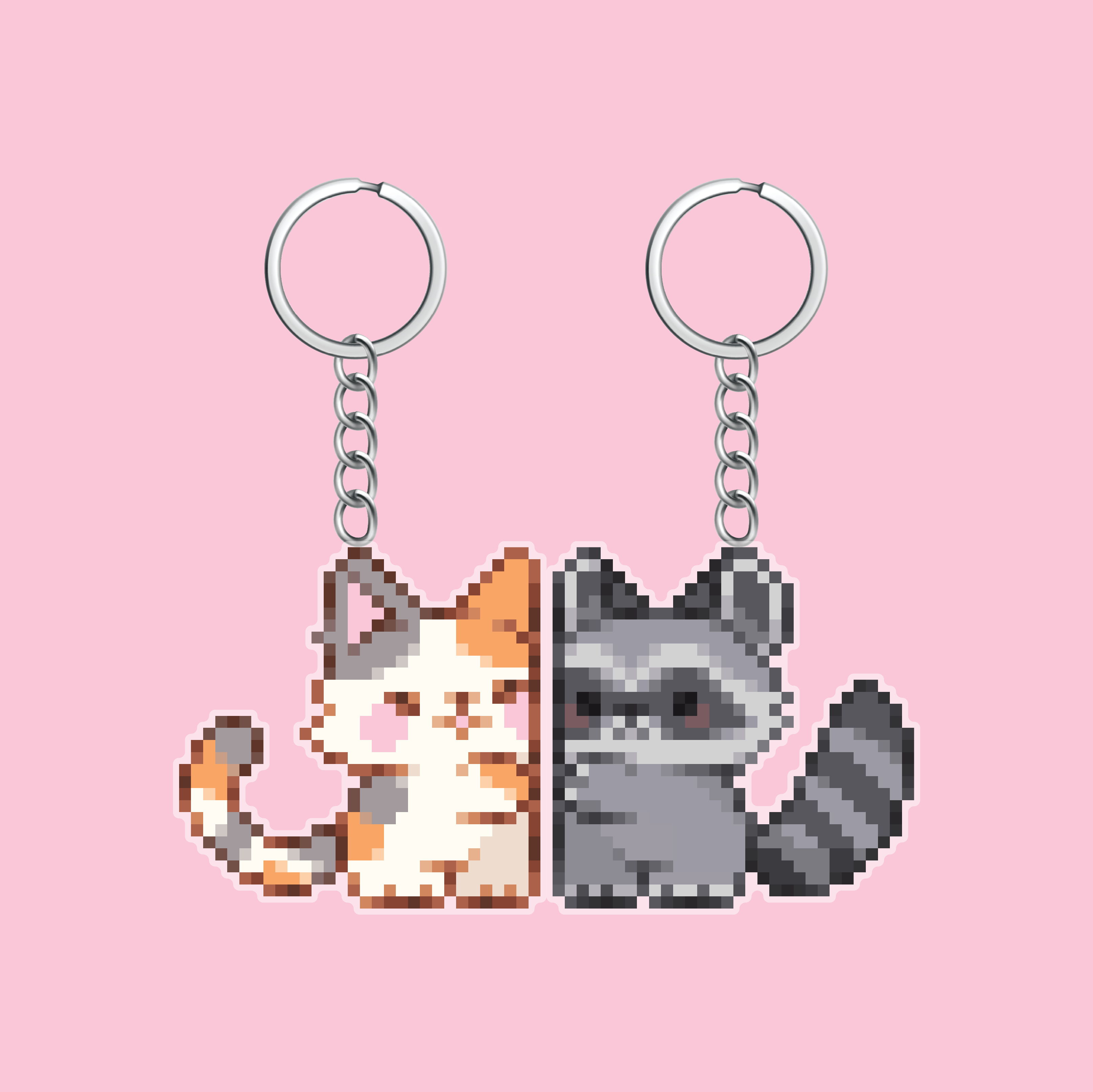 Couple Keychain Set