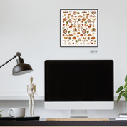 Cozy Vintage Autumn Canvas