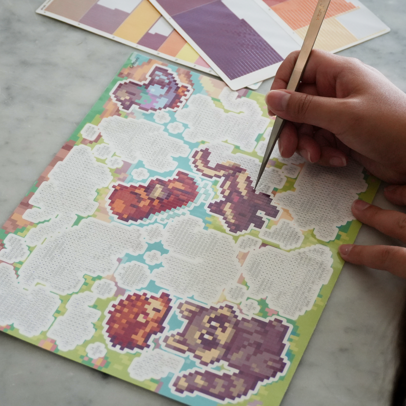 Critter Animals Sticker Sheet