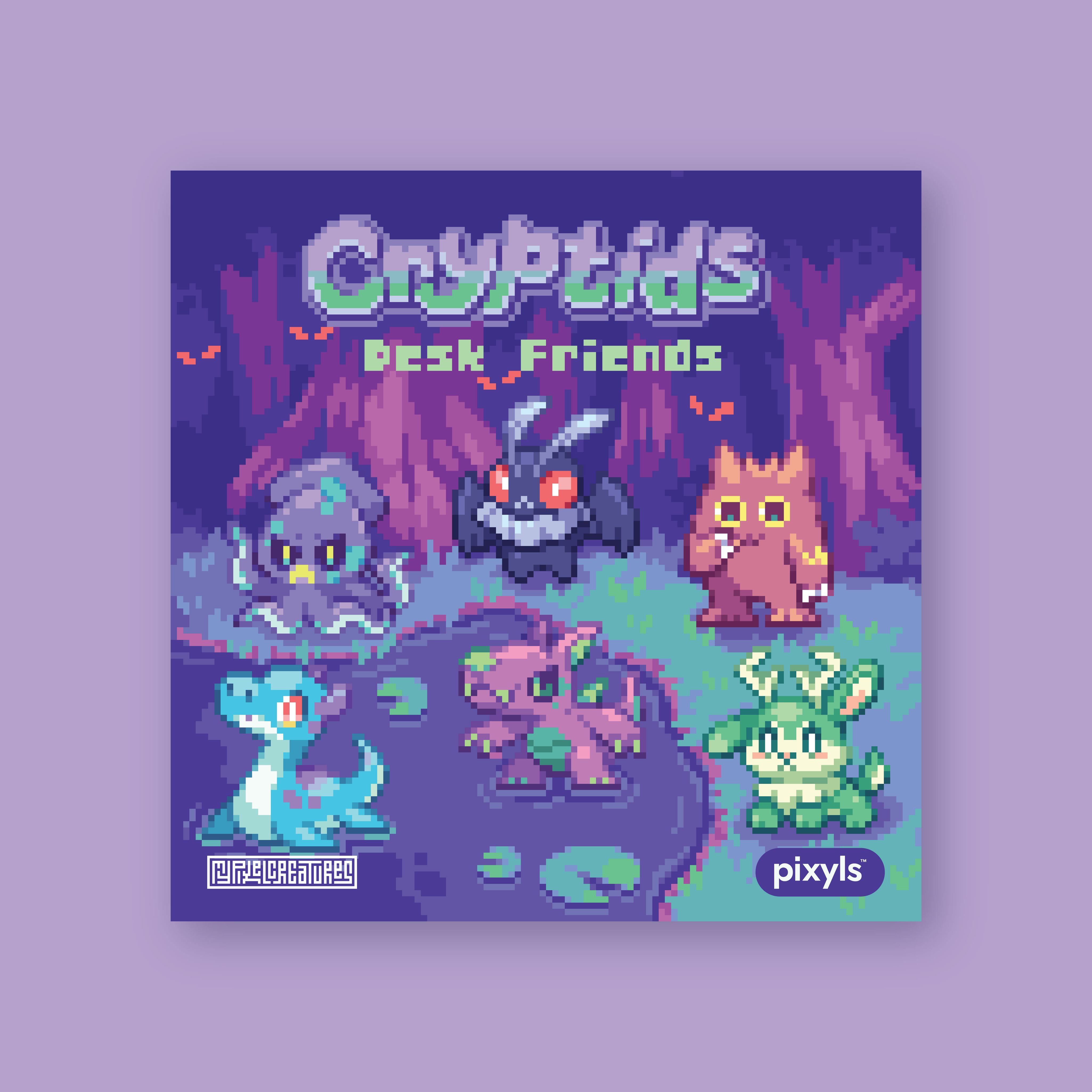 Cryptids Desk Friends Blind Box Full Set