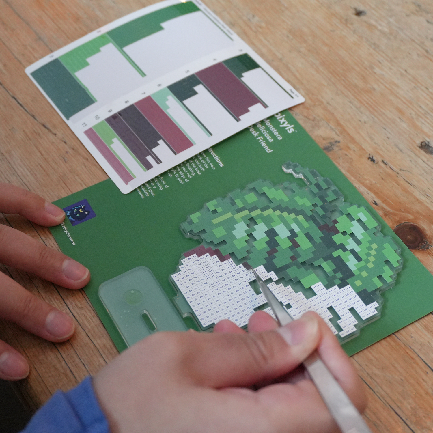 Pixyls Sticker by Number Desk Friends