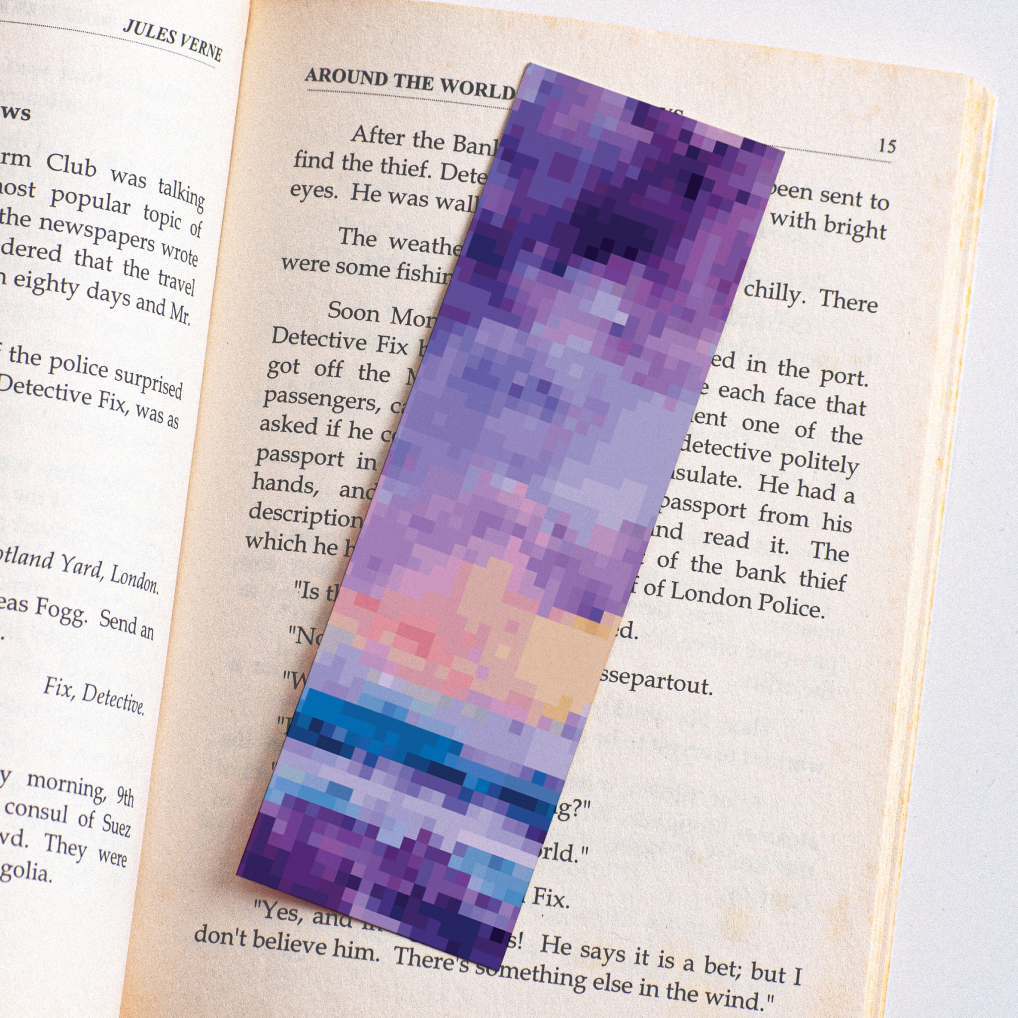 Amethyst Sunset Bookmark
