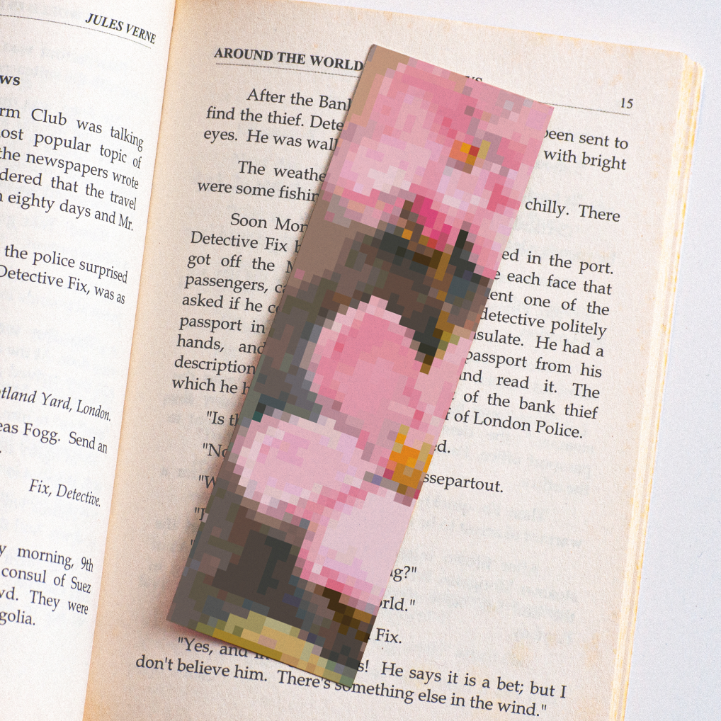 Blush Blossoms Bookmark