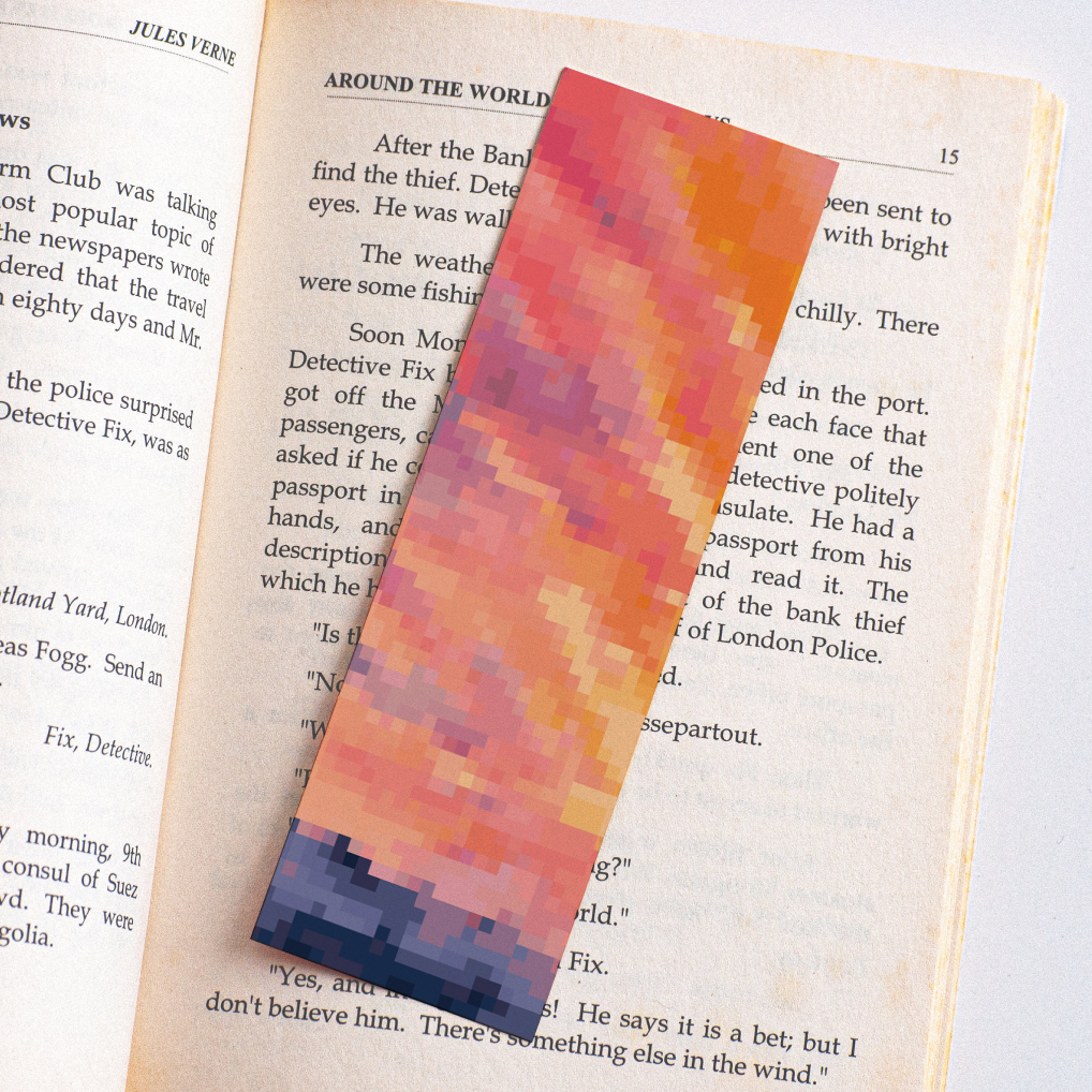 Amber Sky Bookmark