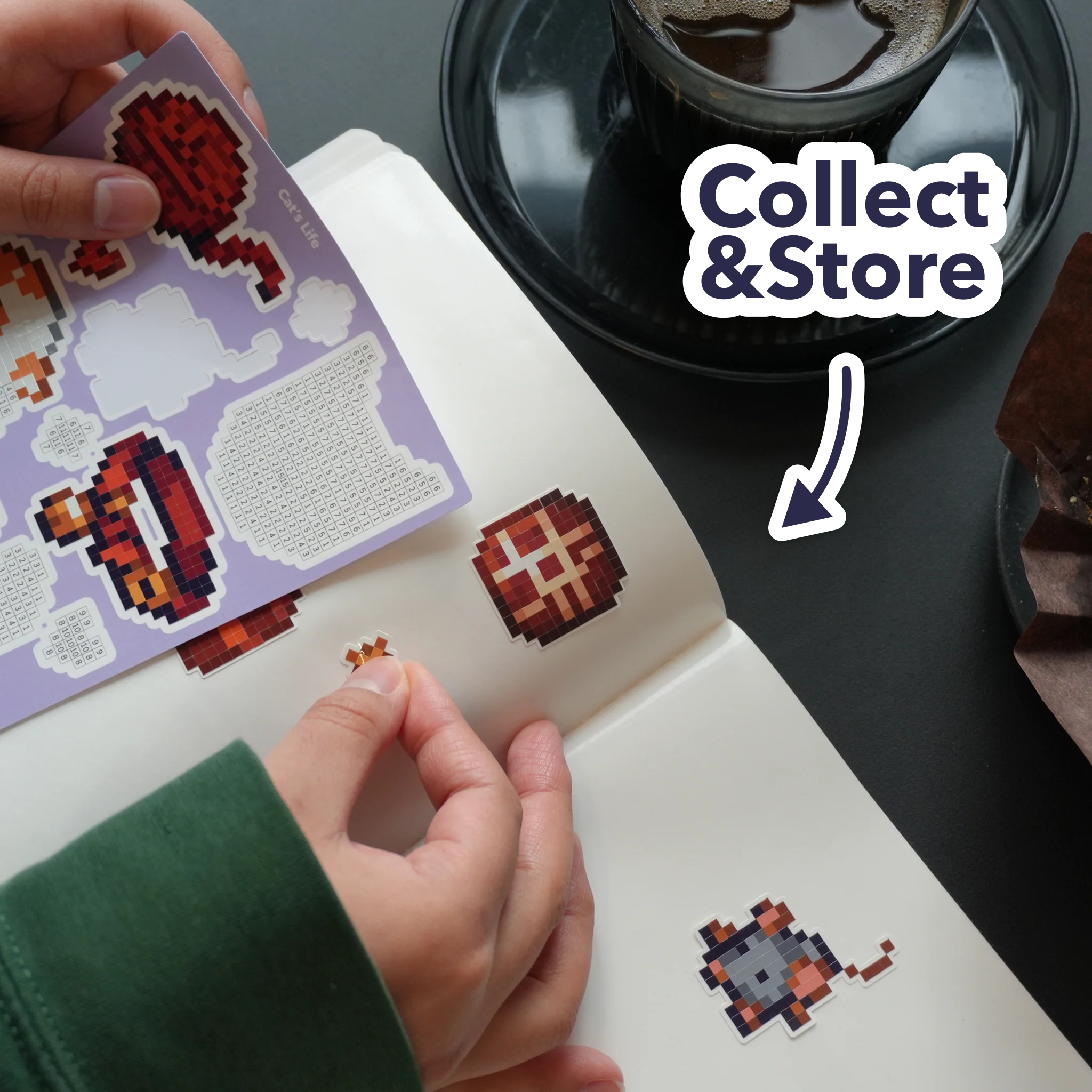 Fast Food Sticker Sheet