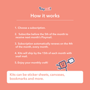 Pixymail Fun Kit Subscription -Get ONE exclusive product every month!