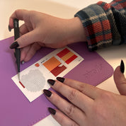 Pink & Purple Stitched Double-Sided Pixyls Pad