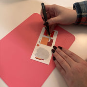 Pink & Purple Stitched Double-Sided Pixyls Pad