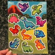 Dinosaurs Sticker Sheet
