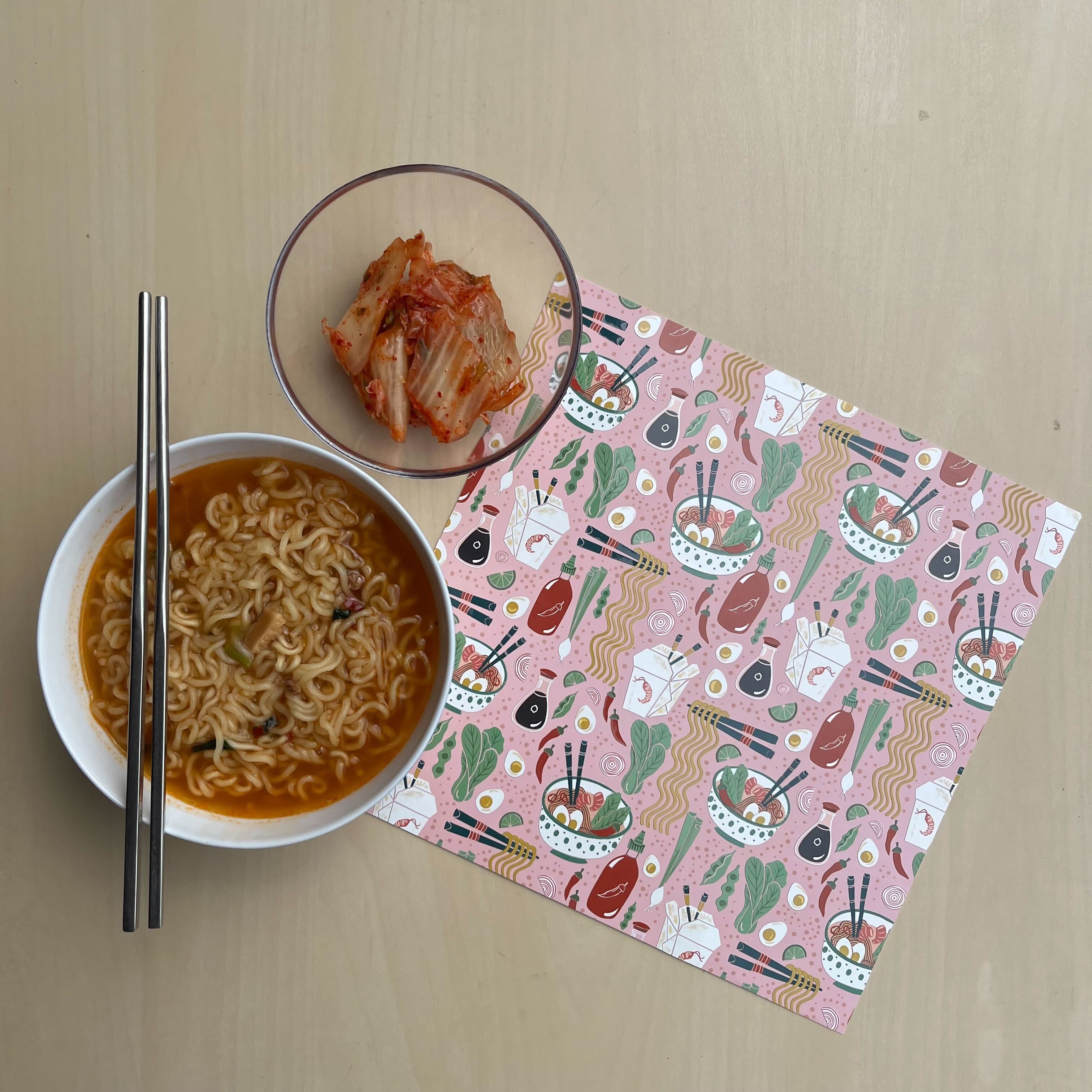 Ramen Kitchen Canvas | Vector Art Premium Sticker by Number Craft