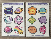 You're in Sunny System Sticker Sheet