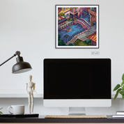 Isometric Venice Canvas