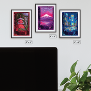 Japanese Landscapes Collectible Cards