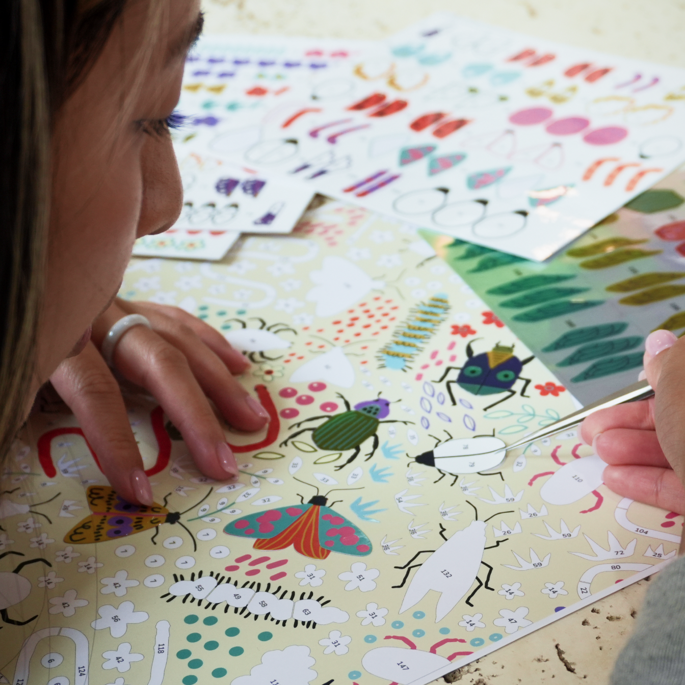 Doodle Bugs Canvas