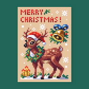 Merry Christmas Greeting Card