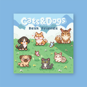 Cats & Dogs Desk Friends Blind Box