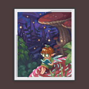 Mushroom Fairy Canvas