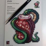 Serpentine Vase Magnet