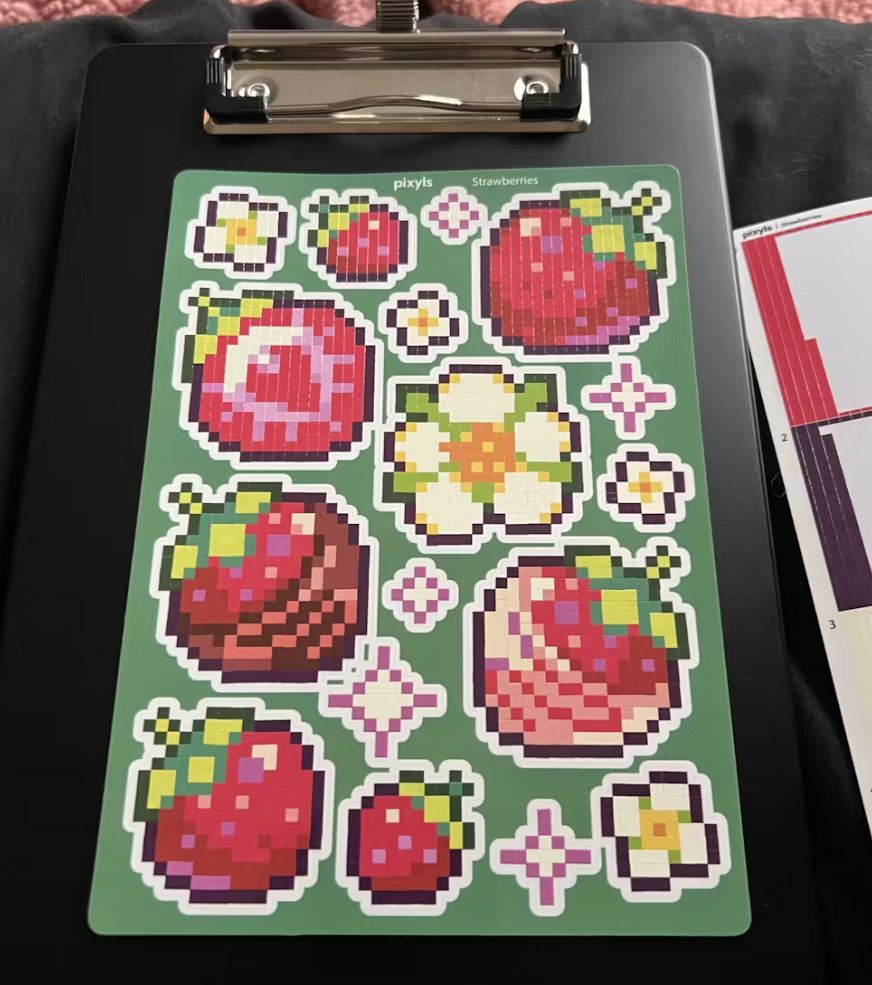 Strawberries Sticker Sheet