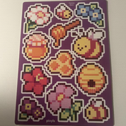 Honey Bees Sticker Sheet