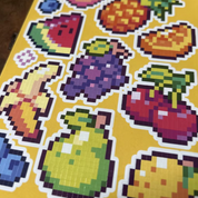 Juicy Fruits Sticker Sheet