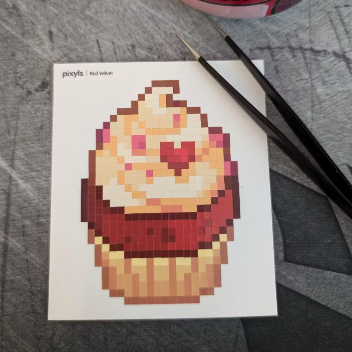 Red Velvet Cupcake Sticker