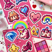 Princess Bixyls Sticker Sheet