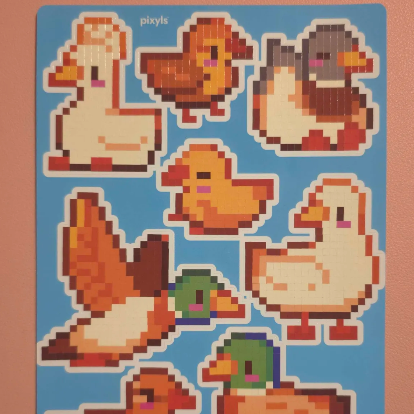 Ducks Sticker Sheet
