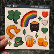 It's Your Lucky Day! Sticker Sheet