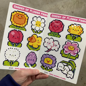 Garden of Flower Fairy Sticker Sheet