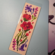 Spring Flowers Bookmark