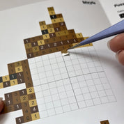 Jungle Animals Nonogram Booklet
