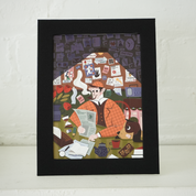 The Detective's Office Canvas