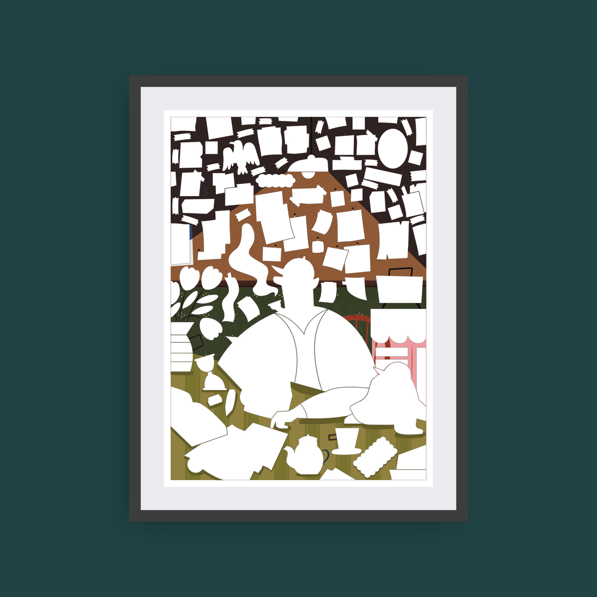 The Detective's Office Canvas