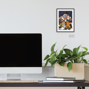 The Detective's Office Canvas