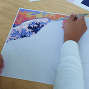 The Great Wave off Kanagawa Canvas