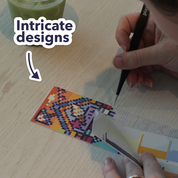 Pixyls Sticker by Number Bookmarks