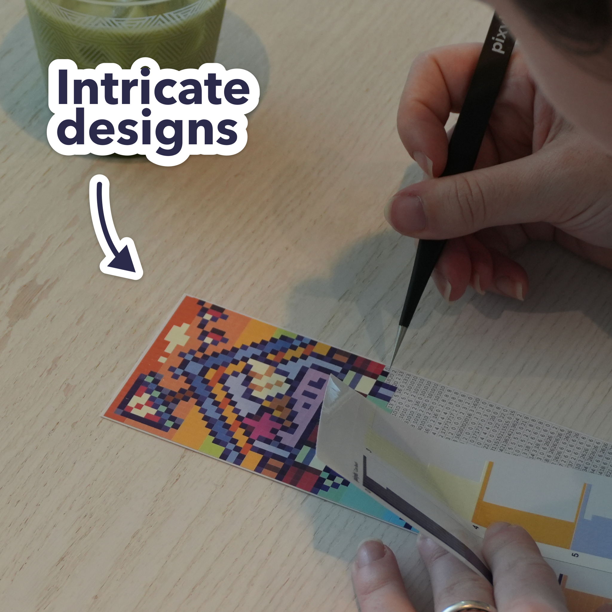 Pixyls Sticker by Number Bookmarks