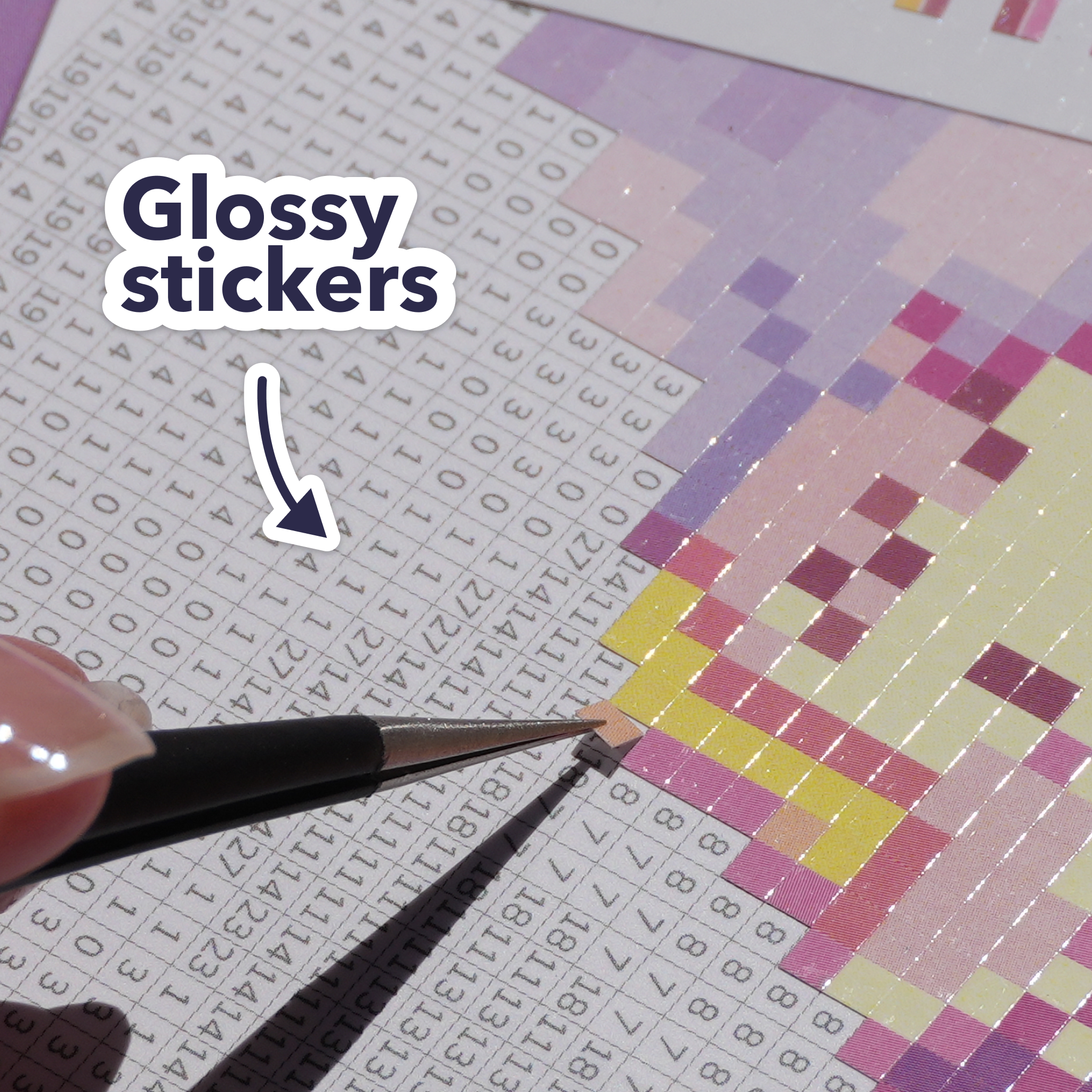 Pixyls Sticker by Number Canvases