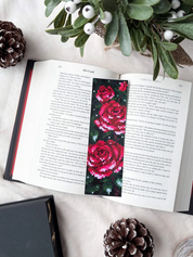 Winter Rose Bookmark