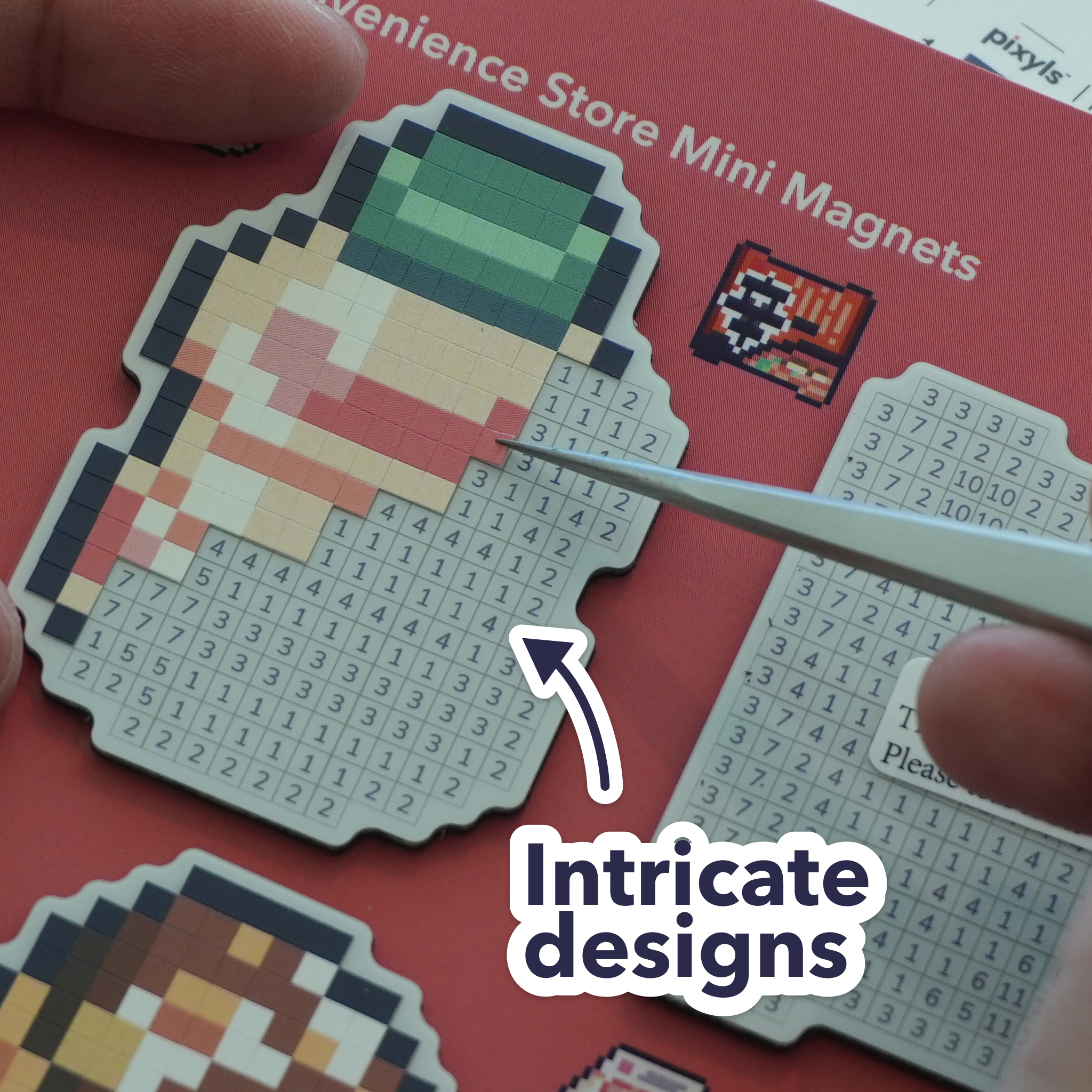 Pixyls Sticker by Number Magnets