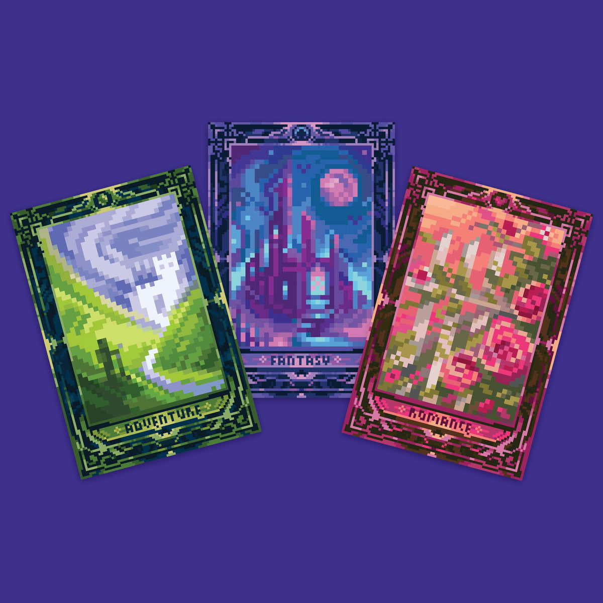 Novel Landscapes Collectible Cards